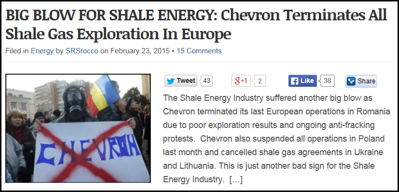 BIG BLOW FOR SHALE ENERGY IMAGE