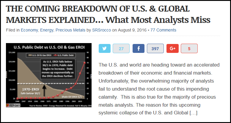 The Coming Breakdown Explained