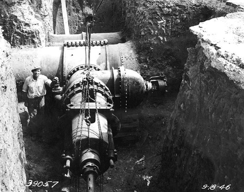 Phily water main 1946