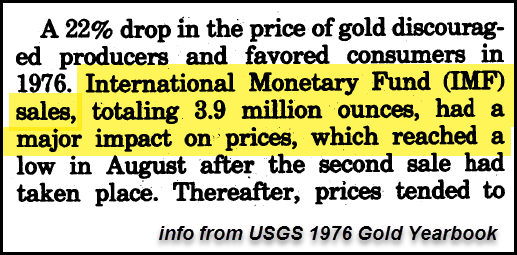 1976 IMF gold sales